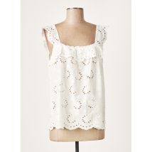 LA PETITE ETOILE - Top blanc en coton pour femme - Taille 40 - Modz