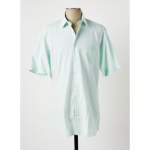 MARVELIS - Chemise manches courtes vert en coton - Homme - Taille M - Modz