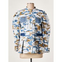 POUPÉE CHIC BY MERCEDES DE MIGUEL - Chemisier bleu en coton - Femme - Taille 38 - Modz