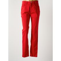 BRUNO SAINT HILAIRE - Jeans coupe slim rouge en coton - Femme - Taille 40 - Modz