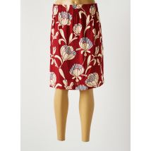 NICE THINGS - Jupe mi-longue rouge en viscose pour femme - Taille 40 - Modz