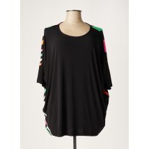 ALEMBIKA - Top noir en polyester - Femme - Taille 40 - Modz