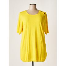 YESTA - Top jaune en viscose - Femme - Taille 46 - Modz
