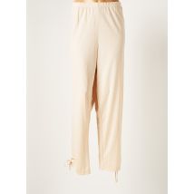 FRANCK ANNA PANTALONS FEMME DE COULEUR BEIGE - Grande Taille