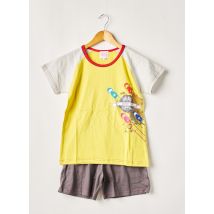 ROSE POMME - Pyjashort jaune en coton pour garçon - Taille 8 A - Modz