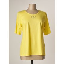 BEKA - T-shirt jaune en coton pour femme - Taille 42 - Modz
