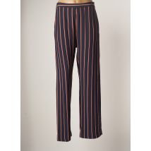 KOOKAI - Pantalon large bleu en viscose - Femme - Taille 40 - Modz