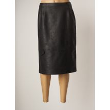 GEVANA - Jupe mi-longue noir en polyester - Femme - Taille 42 - Modz