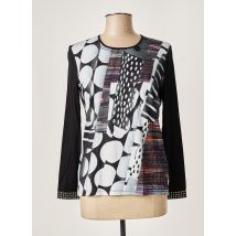 SAINT CHARLES - Top noir en viscose - Femme - Taille 40 - Modz