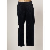 SAMSOE & SAMSOE - Pantalon droit bleu en coton - Femme - Taille 40 - Modz