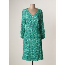 LA FIANCEE DU MEKONG - Robe mi-longue vert en viscose - Femme - Taille 46 - Modz