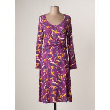 LA FIANCEE DU MEKONG - Robe mi-longue violet en viscose - Femme - Taille 46 - Modz
