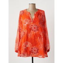 LA FIANCEE DU MEKONG - Tunique manches longues orange en polyester pour femme - Taille 36 - Modz
