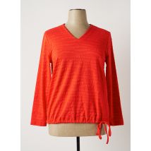 SIGNATURE - Top orange en viscose - Femme - Taille 40 - Modz
