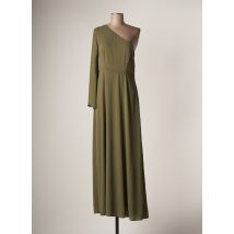 CARLA MONTANARINI - Robe longue vert en polyester - Femme - Taille 38 - Modz