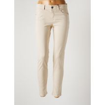 CARACTERE - Pantalon slim beige en coton - Femme - Taille W29 - Modz