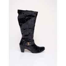 J.METAYER - Bottes noir en textile - Femme - Taille 37 - Modz