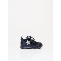 IKKS - Bottillons bleu en cuir - Fille - Taille 19 - Modz