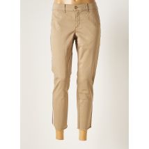 HOPPY - Pantacourt beige en coton - Femme - Taille W32 - Modz