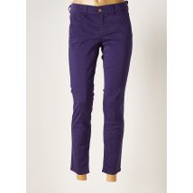 HOPPY - Pantalon 7/8 violet en coton pour femme - Taille W23 - Modz