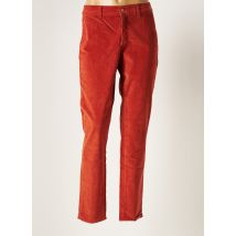 HOPPY - Pantalon chino orange en coton - Femme - Taille W23 - Modz