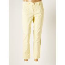 HOPPY - Pantalon 7/8 jaune en coton - Femme - Taille W31 - Modz