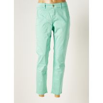 HOPPY - Pantalon 7/8 vert en coton - Femme - Taille W31 - Modz