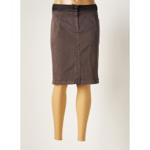 MERI & ESCA - Jupe mi-longue gris en coton - Femme - Taille 52 - Modz