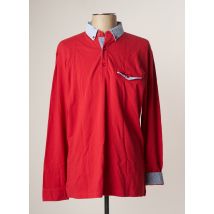EMBLEMATIC - Polo rouge en coton - Homme - Taille S - Modz