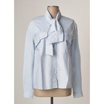 ELEVENTY - Chemisier bleu en coton - Femme - Taille 34 - Modz