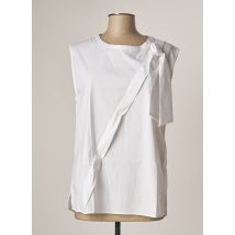 ELEVENTY - Top blanc en coton - Femme - Taille 42 - Modz
