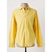 DOCKERS - Chemise manches longues jaune en coton pour homme - Taille S - Modz