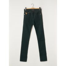 APRIL 77 - Pantalon slim vert en coton - Femme - Taille TU - Modz