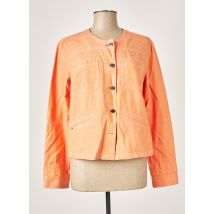 DIANE LAURY - Veste casual orange en coton pour femme - Taille 42 - Modz