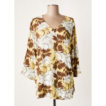 CISO - Tunique manches longues jaune en viscose - Femme - Taille 40 - Modz