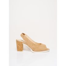 GABOR - Sandales/Nu pieds beige en cuir - Femme - Taille TU - Modz