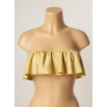 LOVE STORIES - Haut de maillot de bain jaune en polyamide - Femme - Taille 36 - Modz