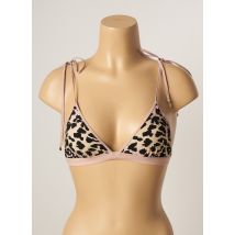 LOVE STORIES - Haut de maillot de bain beige en polyamide - Femme - Taille 36 - Modz