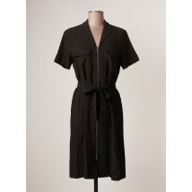 SET - Robe mi-longue noir en viscose - Femme - Taille 40 - Modz