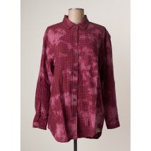 OBEY - Tunique manches longues rouge en coton - Femme - Taille 36 - Modz