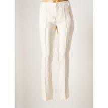 SET - Pantalon chino beige en acetate - Femme - Taille 36 - Modz