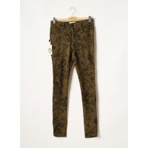 OBEY PROPAGANDA - Pantalon slim vert en coton - Femme - Taille W25 - Modz