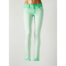 SALSA - Pantalon slim vert en coton - Femme - Taille TU - Modz