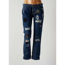 OBEY - Jeans coupe droite bleu en coton - Femme - Taille W27 - Modz