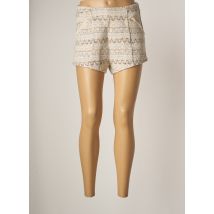 GRACE & MILA - Short beige en coton - Femme - Taille 38 - Modz