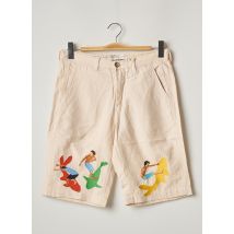 KINGS OF INDIGO - Bermuda beige en lin - Homme - Taille W28 - Modz