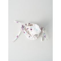 LES BEBES DE FLORIANE - Bas de maillot de bain blanc en coton - Fille - Taille TU - Modz