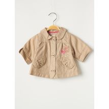 CONFETTI - Veste casual beige en lin - Fille - Taille TU - Modz