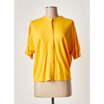 LE PETIT BAIGNEUR - T-shirt jaune en viscose - Femme - Taille 42 - Modz