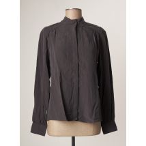 YAYA - Chemisier gris en lyocell - Femme - Taille 44 - Modz